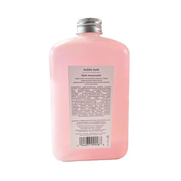 NEW Crabtree & Evelyn ROSEWATER Bubble Bath 🫧 🛀 🫧 - Picture 3 of 4